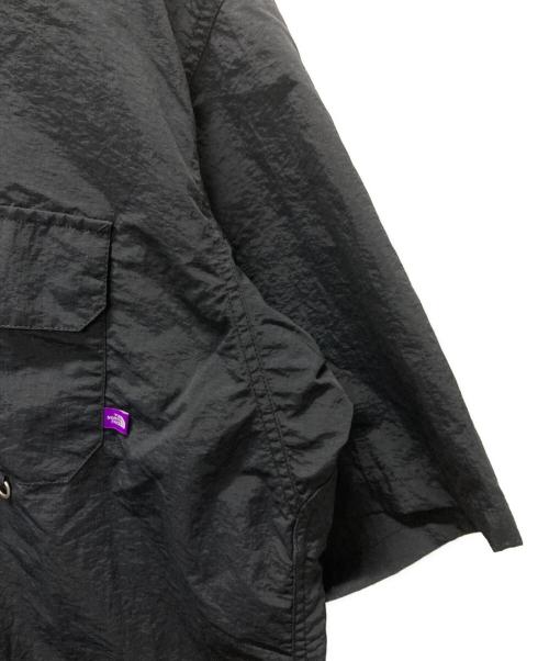 THE NORTHFACE PURPLELABEL（ザ・ノースフェイス パープルレーベル）THE NORTHFACE PURPLELABEL (ザ・ノースフェイス パープルレーベル) FIELD H/S SHIRT/フィルド ハーフスリーブ シャツ ブラック サイズ:Mの古着・服飾アイテム