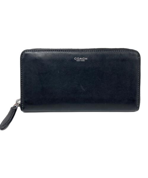 COACH（コーチ）COACH (コーチ) アコーディオン ウォレット ブラックの古着・服飾アイテム