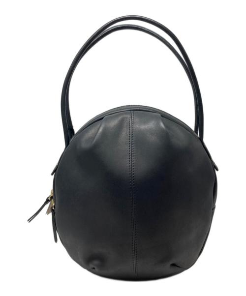 CLEDRAN（クレドラン）CLEDRAN (クレドラン) MELO BALL TOTE/ブロードレザーボールトートバッグ ブラックの古着・服飾アイテム