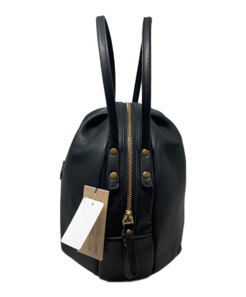 CLEDRAN（クレドラン）CLEDRAN (クレドラン) MELO BALL TOTE/ブロードレザーボールトートバッグ ブラックの古着・服飾アイテム