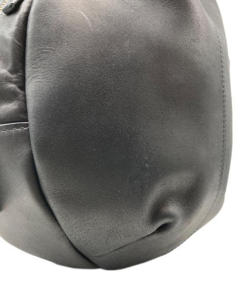 CLEDRAN（クレドラン）CLEDRAN (クレドラン) MELO BALL TOTE/ブロードレザーボールトートバッグ ブラックの古着・服飾アイテム