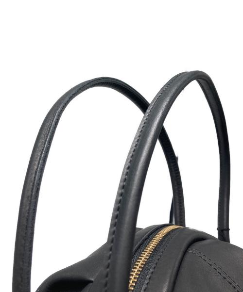 CLEDRAN（クレドラン）CLEDRAN (クレドラン) MELO BALL TOTE/ブロードレザーボールトートバッグ ブラックの古着・服飾アイテム