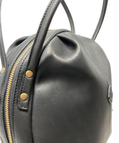 CLEDRAN（クレドラン）CLEDRAN (クレドラン) MELO BALL TOTE/ブロードレザーボールトートバッグ ブラックの古着・服飾アイテム