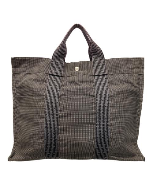 HERMES（エルメス）HERMES (エルメス) エールラインMM トートバッグ グレーの古着・服飾アイテム