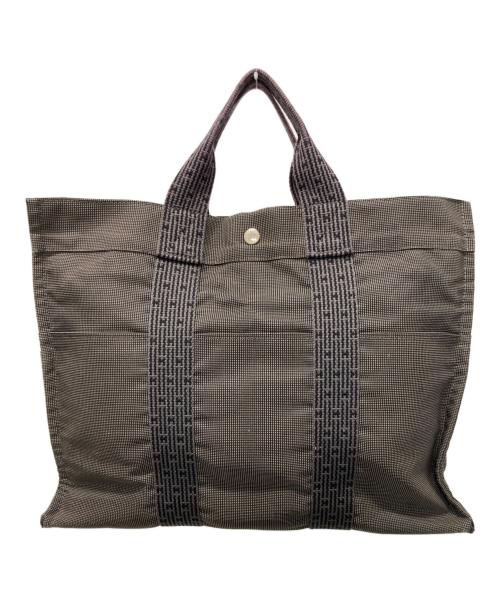 HERMES（エルメス）HERMES (エルメス) エールラインMM トートバッグ グレーの古着・服飾アイテム