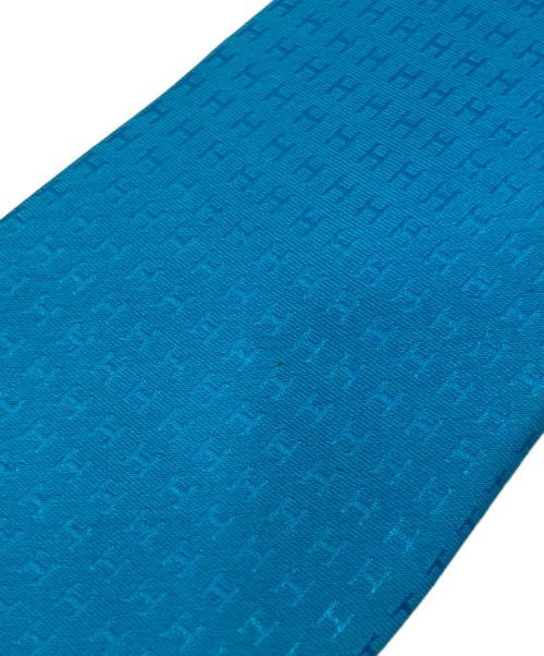 HERMES（エルメス）HERMES (エルメス) ファソネH シルクネクタイ スカイブルー サイズ:表記無しの古着・服飾アイテム