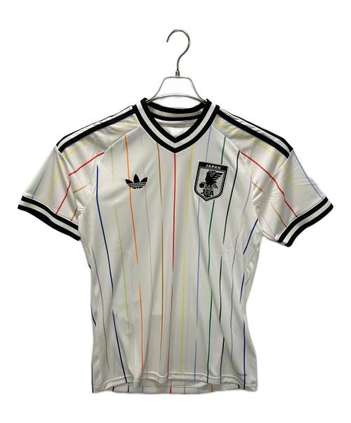 adidas Originals（アディダスオリジナル）adidas Originals (アディダスオリジナル) アウェイ レプリカ ユニフォーム ホワイト×ブラック サイズ:Lの古着・服飾アイテム
