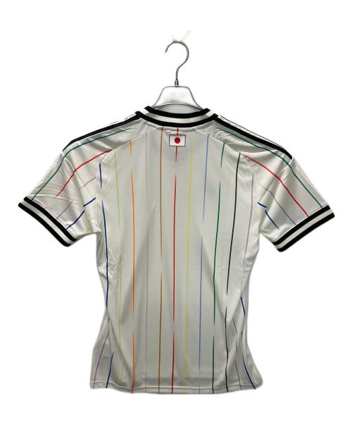 adidas Originals（アディダスオリジナル）adidas Originals (アディダスオリジナル) アウェイ レプリカ ユニフォーム ホワイト×ブラック サイズ:Lの古着・服飾アイテム