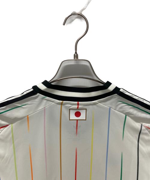 adidas Originals（アディダスオリジナル）adidas Originals (アディダスオリジナル) アウェイ レプリカ ユニフォーム ホワイト×ブラック サイズ:Lの古着・服飾アイテム
