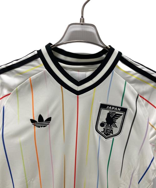 adidas Originals（アディダスオリジナル）adidas Originals (アディダスオリジナル) アウェイ レプリカ ユニフォーム ホワイト×ブラック サイズ:Lの古着・服飾アイテム