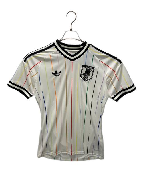 adidas Originals（アディダスオリジナル）adidas Originals (アディダスオリジナル) アウェイ レプリカ ユニフォーム ホワイト×ブラック サイズ:Lの古着・服飾アイテム