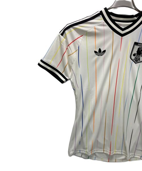 adidas Originals（アディダスオリジナル）adidas Originals (アディダスオリジナル) アウェイ レプリカ ユニフォーム ホワイト×ブラック サイズ:Lの古着・服飾アイテム
