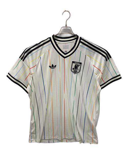 adidas Originals（アディダスオリジナル）adidas Originals (アディダスオリジナル) アウェイ レプリカ ユニフォーム ホワイト×ブラック サイズ:６XLの古着・服飾アイテム