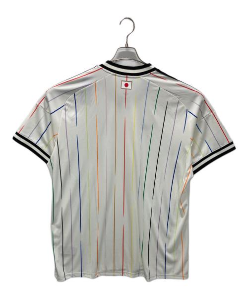 adidas Originals（アディダスオリジナル）adidas Originals (アディダスオリジナル) アウェイ レプリカ ユニフォーム ホワイト×ブラック サイズ:６XLの古着・服飾アイテム