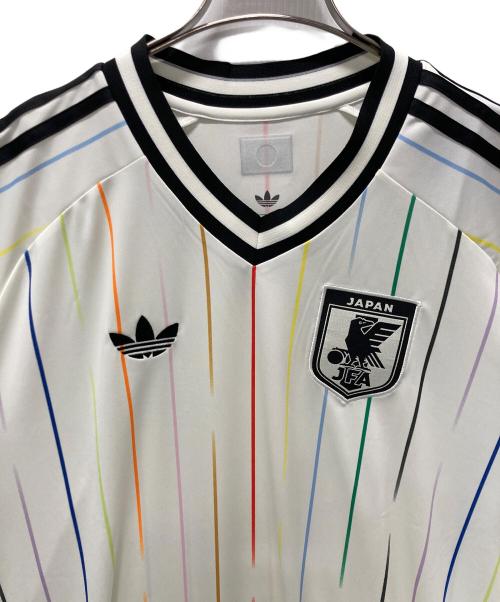 adidas Originals（アディダスオリジナル）adidas Originals (アディダスオリジナル) アウェイ レプリカ ユニフォーム ホワイト×ブラック サイズ:６XLの古着・服飾アイテム