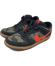 NIKE SB（ナイキエスビー）の古着「DUNK LOW PREMIUM SB」｜ブラック×カーキ
