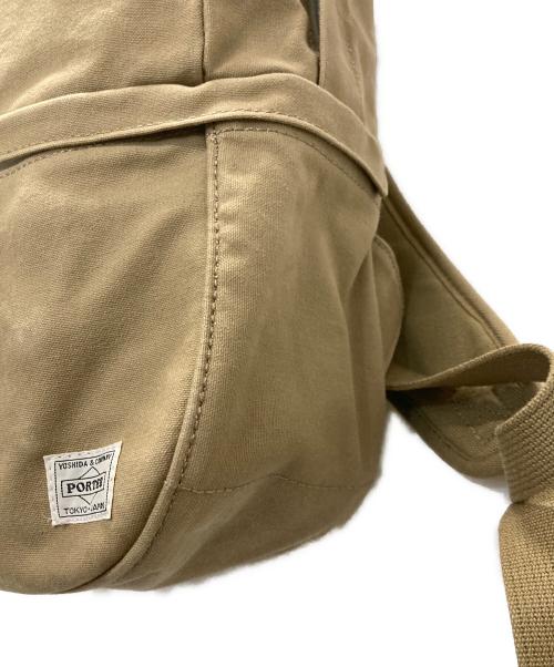 PORTER（ポーター）PORTER (ポーター) BEAT DAYPACK ベージュの古着・服飾アイテム