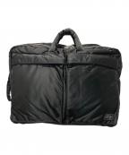 PORTERポーター）の古着「TANKER 3WAY BRIEFCASE/タンカー3WAYブリーフケース」｜ブラック