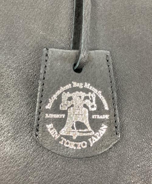 REN（レン）REN (レン) レジブクロ ピッグスキン トートバッグ ブラックの古着・服飾アイテム