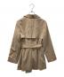 自由区 (ジユウク) 洗える エアフロートレンチ コート ブラウン サイズ:SIZE 36：10000円