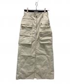 MAISON SPECIALメゾンスペシャル）の古着「マルチポケットレイヤードカーゴスカート/Multi Pocket Layered Cargo Skirt」｜アイボリー