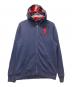 POLO RALPH LAUREN（ポロ・ラルフローレン）の古着「ビッグポニー ジップパーカー」｜ネイビー