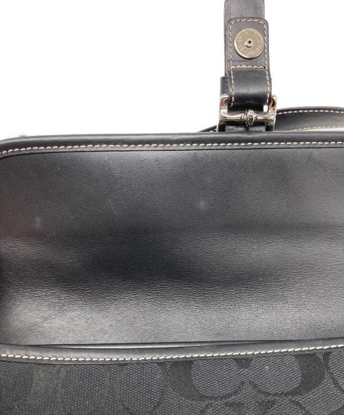 COACH（コーチ）COACH (コーチ) シグネチャー ワンショルダーバッグ ブラックの古着・服飾アイテム