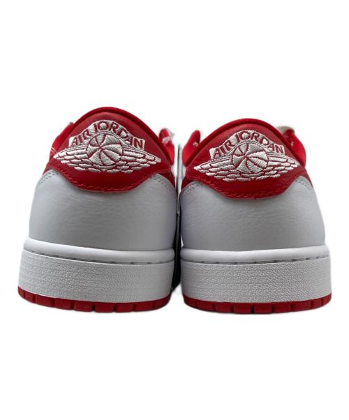 NIKE（ナイキ）NIKE (ナイキ) Air Jordan 1 Retro Low OG ホワイト×レッド サイズ:27cm 未使用品の古着・服飾アイテム