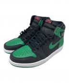 NIKEナイキ）の古着「Air Jordan 1 Retro High OG "Black/Pine Green"」｜グリーン×ブラック