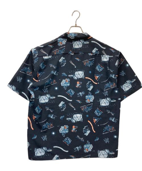 THE NORTH FACE（ザ ノース フェイス）THE NORTH FACE (ザ ノース フェイス) S/S Aloha Vent Shirt ネイビー サイズ:Lの古着・服飾アイテム