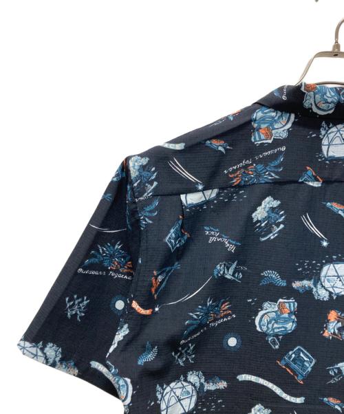 THE NORTH FACE（ザ ノース フェイス）THE NORTH FACE (ザ ノース フェイス) S/S Aloha Vent Shirt ネイビー サイズ:Lの古着・服飾アイテム