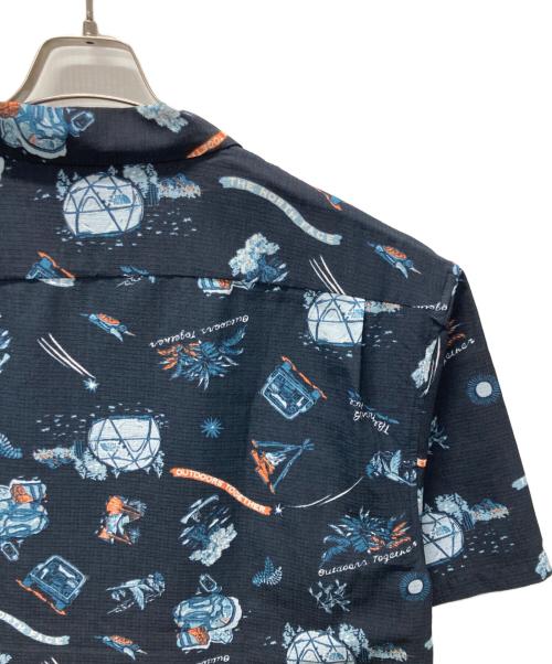 THE NORTH FACE（ザ ノース フェイス）THE NORTH FACE (ザ ノース フェイス) S/S Aloha Vent Shirt ネイビー サイズ:Lの古着・服飾アイテム
