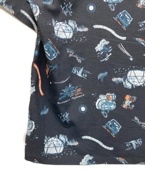 THE NORTH FACE（ザ ノース フェイス）THE NORTH FACE (ザ ノース フェイス) S/S Aloha Vent Shirt ネイビー サイズ:Lの古着・服飾アイテム