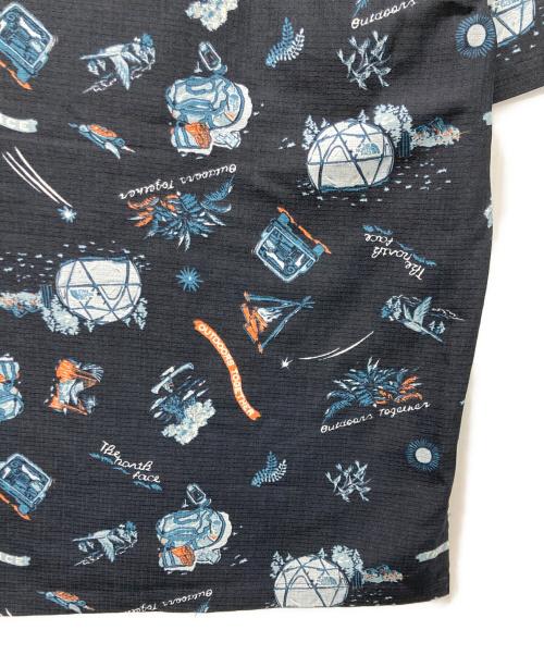 THE NORTH FACE（ザ ノース フェイス）THE NORTH FACE (ザ ノース フェイス) S/S Aloha Vent Shirt ネイビー サイズ:Lの古着・服飾アイテム