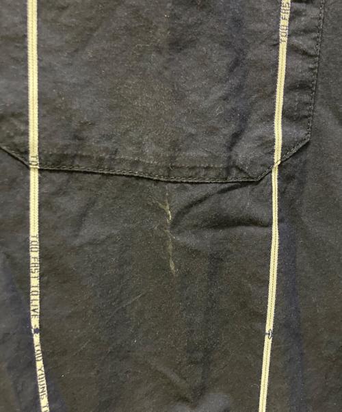 Vivienne Westwood man（ヴィヴィアンウエストウッドマン）Vivienne Westwood man (ヴィヴィアン ウェストウッド マン) オーブ刺繍ストライプシャツ ネイビー サイズ:2の古着・服飾アイテム