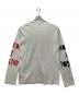 COMME des GARCONS HOMME PLUS (コムデギャルソンオムプリュス) プリントロングスリーブカットソー ホワイト サイズ:M：8000円