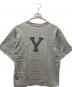 BLURHMS (ブラームス) Cotton Rayon 88/12 Print Tee グレー：8000円