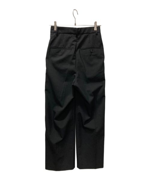 MAISON SPECIAL（メゾンスペシャル）MAISON SPECIAL (メゾンスペシャル) Center Crease Straight Pants ブラック サイズ:36の古着・服飾アイテム