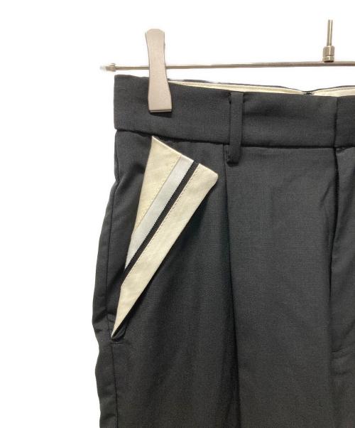 MAISON SPECIAL（メゾンスペシャル）MAISON SPECIAL (メゾンスペシャル) Center Crease Straight Pants ブラック サイズ:36の古着・服飾アイテム