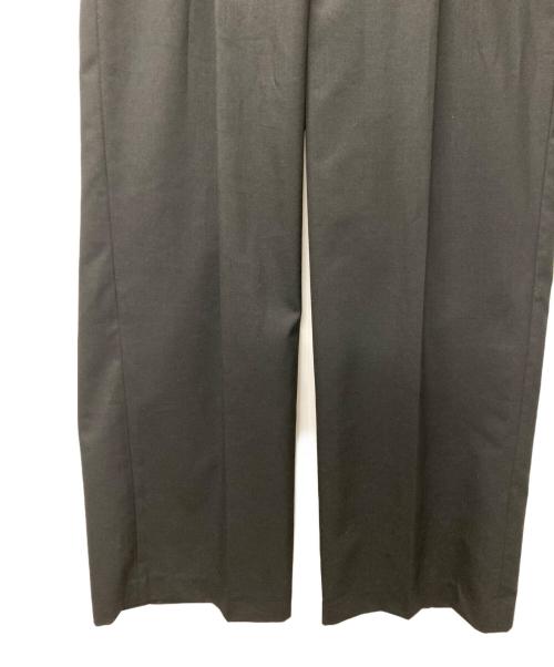 MAISON SPECIAL（メゾンスペシャル）MAISON SPECIAL (メゾンスペシャル) Center Crease Straight Pants ブラック サイズ:36の古着・服飾アイテム