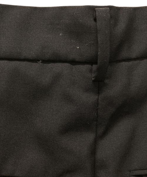 MAISON SPECIAL（メゾンスペシャル）MAISON SPECIAL (メゾンスペシャル) Center Crease Straight Pants ブラック サイズ:36の古着・服飾アイテム