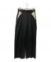 MAISON SPECIAL（メゾンスペシャル）の古着「Center Crease Straight Pants」｜ブラック