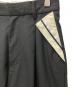 中古・古着 MAISON SPECIAL (メゾンスペシャル) Center Crease Straight Pants ブラック サイズ:36：9000円
