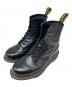 Dr.Martens（ドクターマーチン）の古着「8ホールブーツ」｜ブラック