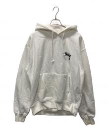 stussy（ステューシー）の古着「プルオーバーパーカー」｜ホワイト