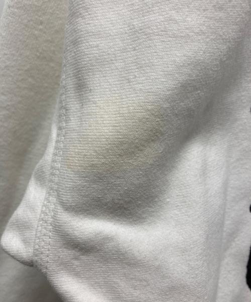 stussy（ステューシー）stussy (ステューシー) プルオーバーパーカー ホワイト サイズ:Lの古着・服飾アイテム