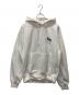 stussy（ステューシー）の古着「プルオーバーパーカー」｜ホワイト