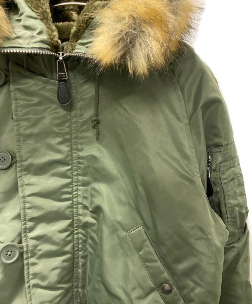 AVIREX（アヴィレックス）AVIREX (アヴィレックス) N-2B フライトジャケット カーキ サイズ:Mの古着・服飾アイテム