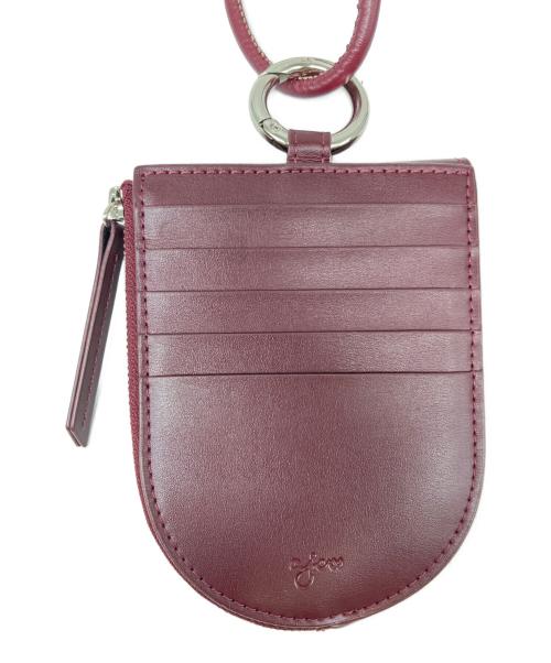 ajew（エジュー）ajew (エジュー) Function wallet case ボルドーの古着・服飾アイテム