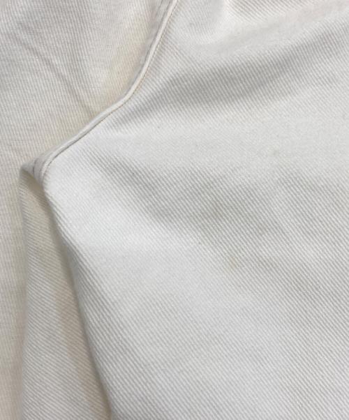 Maison Margiela（メゾンマルジェラ）Maison Margiela (メゾンマルジェラ) スラッシュディテールカットオフデニムパンツ ホワイト サイズ:36の古着・服飾アイテム